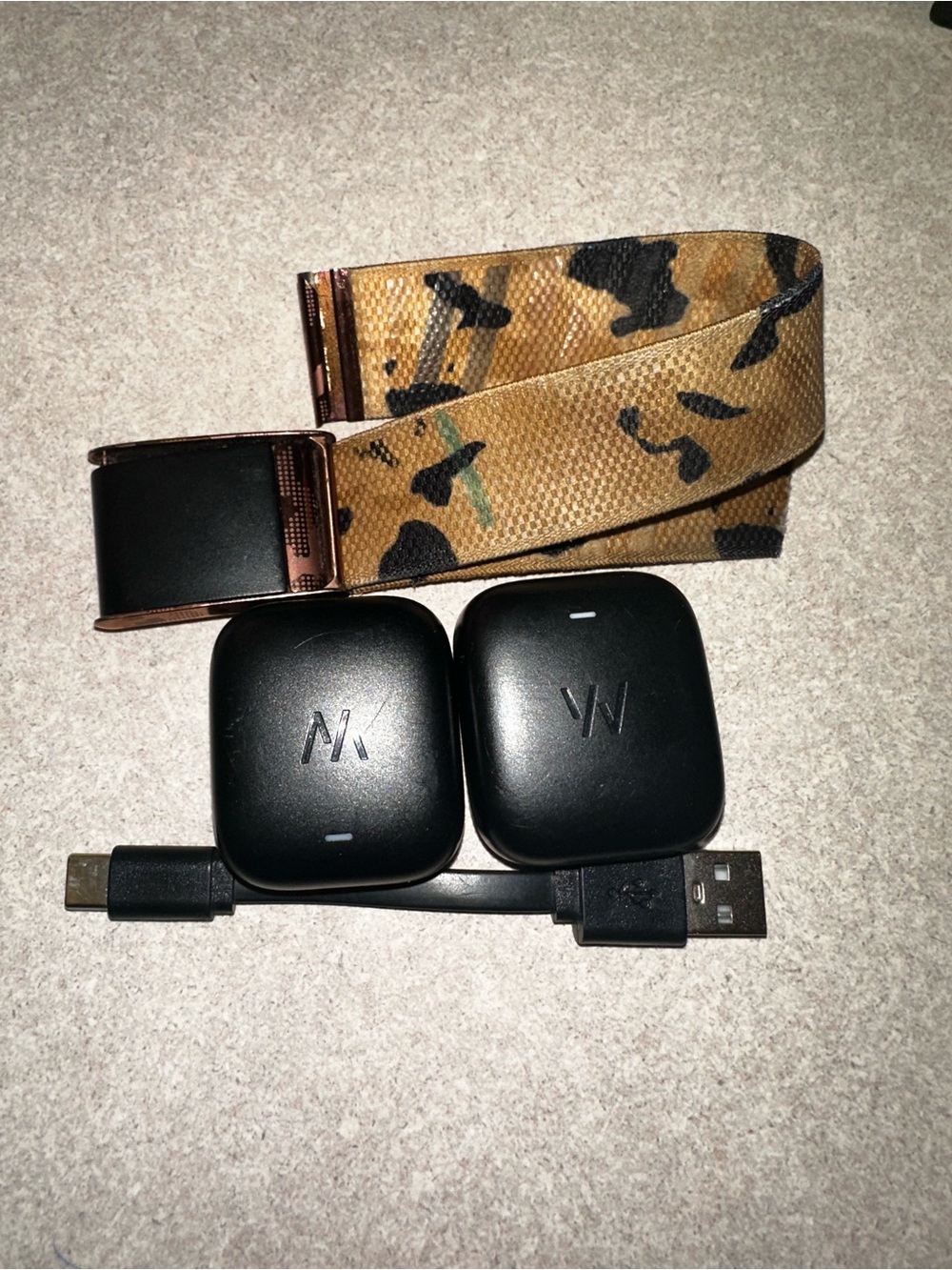 WHOOP BIOMETRIC data wrist with army mag Buckle - unisex Accessories
